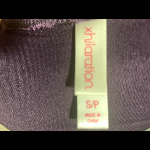 Purple Velvet Bodycon Dress - Picture 3 of 3